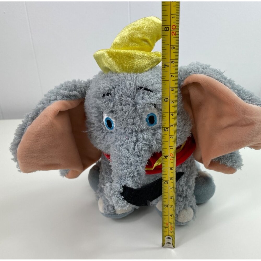 Disney Parks Dumbo The Flying Elephant With Feather 8" Plush Toy Doll - Picture 10 of 10